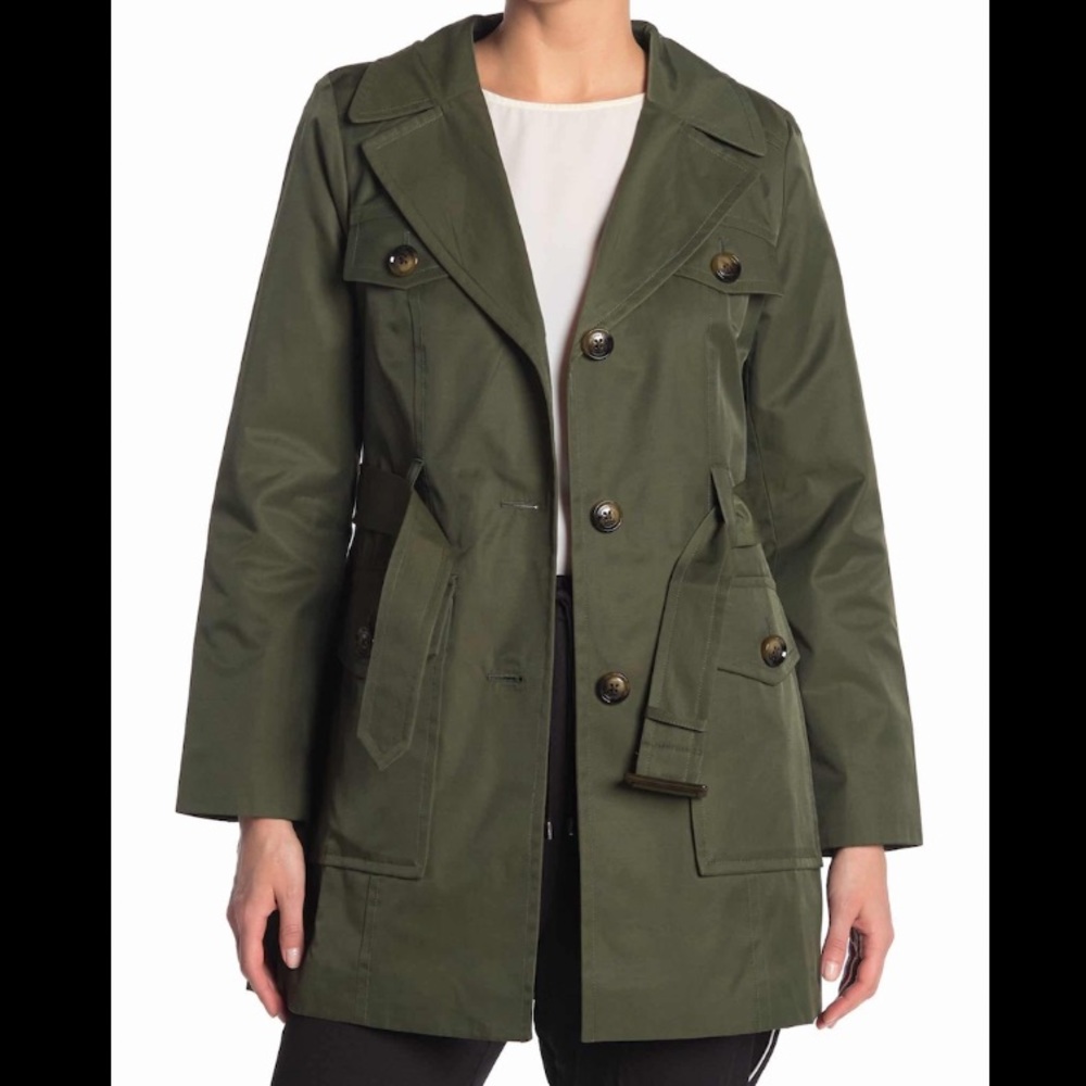 London Fog Safari Belted Coat 🖤